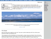 Tablet Screenshot of graceevangelical.org